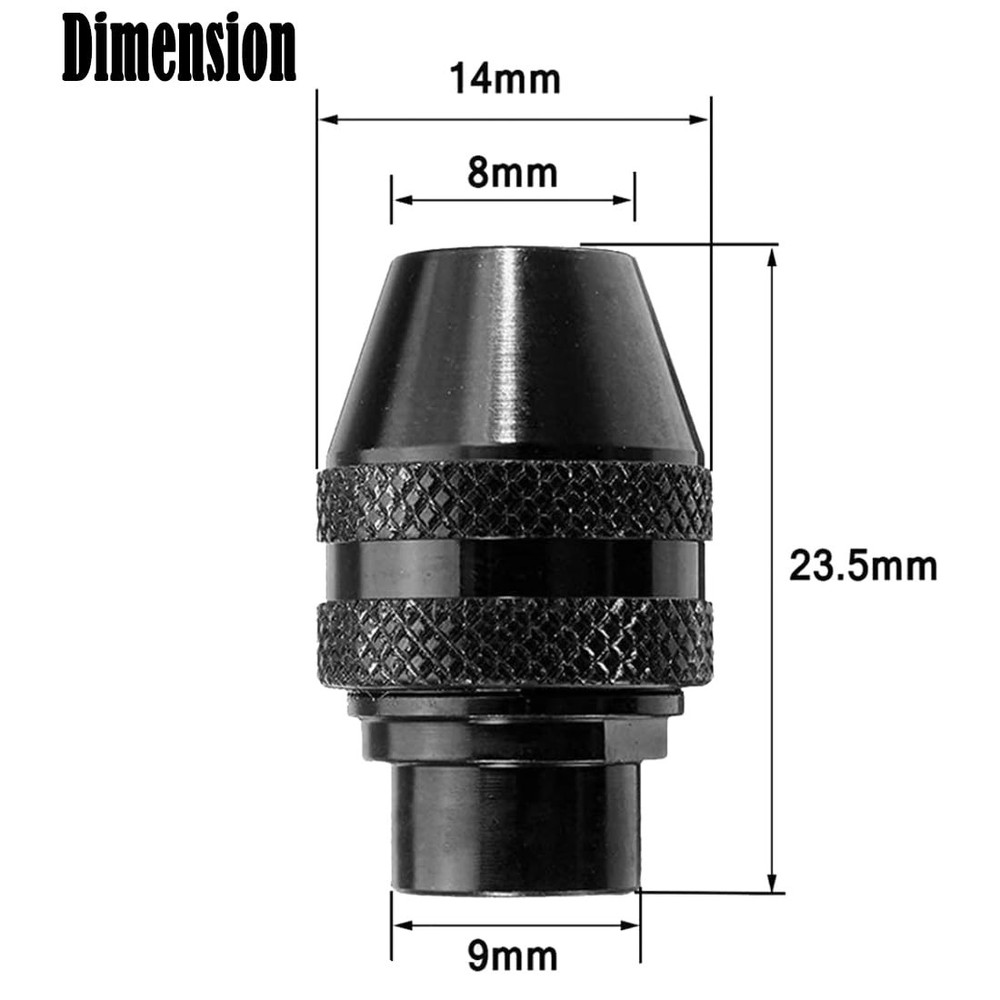 2 Pcs Keyless Chuck Set Multi Quick Change 4486 Keyless Chuck Replacement Fits