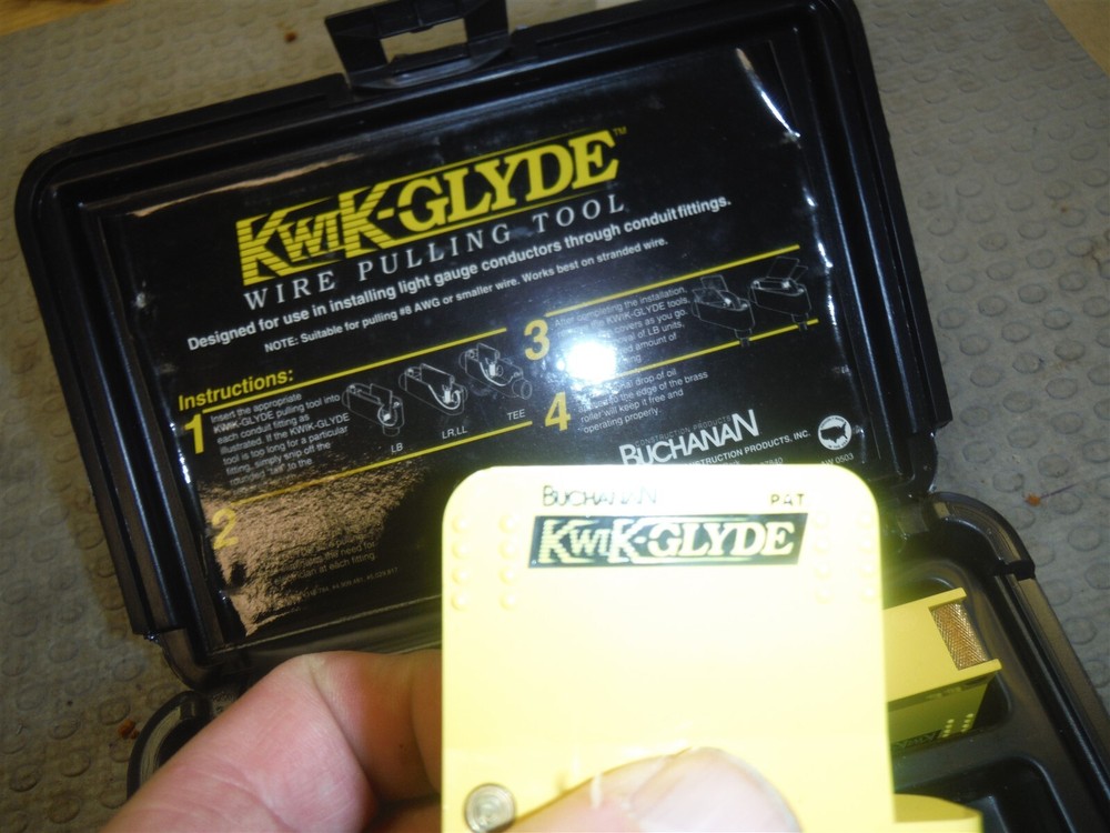 Buchanan aw0459 12 piece kwik-glyde wire pulling tool for networking cable * t05
