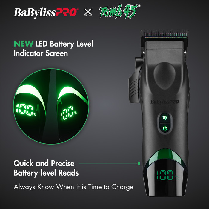 BaBylissPro Tomb45 Wireless-Charging Hair Clipper - BRAND NEW | FXT45C + Pad