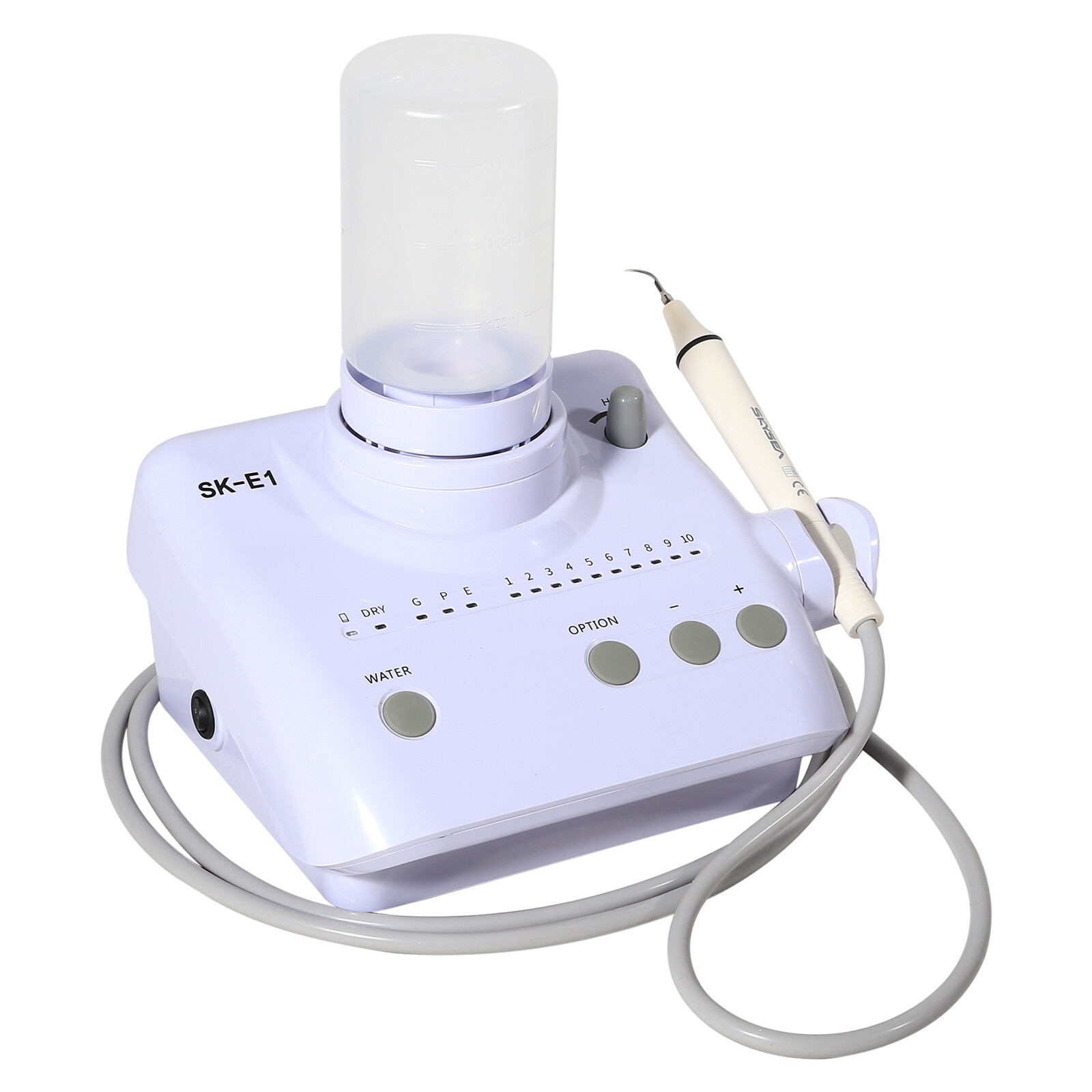 Ultrasonic Piezo Dental Scaler Handpiece 2*Bottles Dosing Fits EMS Cavitron tips