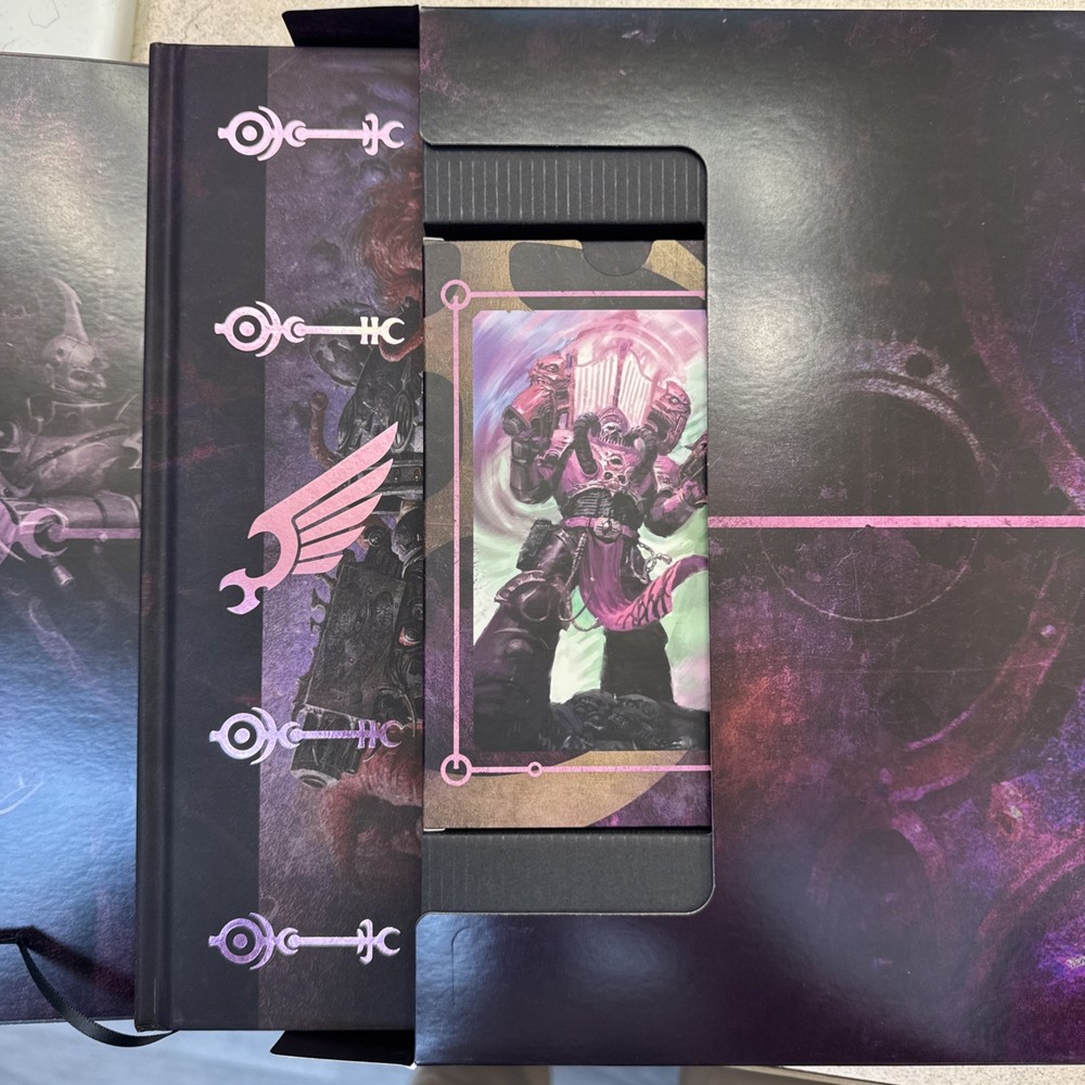 Emperors Children Codex and Data Cards - Limited Ed - NO Code - 40k 10th