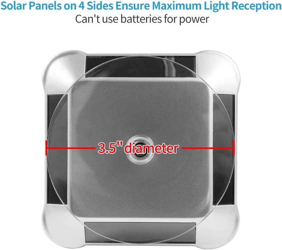 3D Printer UV Resin Curing Light with 360° Solar Turntable - Quick & Efficient