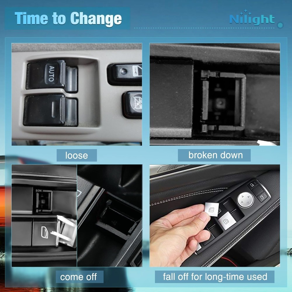 Power Master Window Switch replacement for Dodge Charger 2011-2020 Black