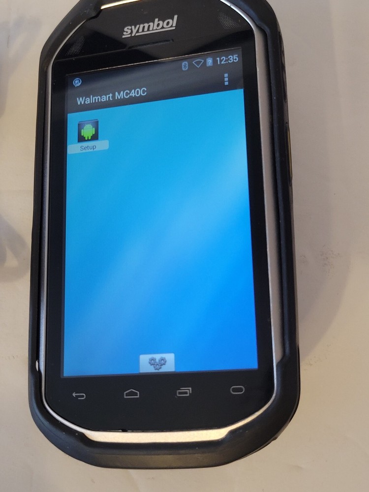 Zebra Symbol MC40 Mobile Computer Barcode Scanner With Battery