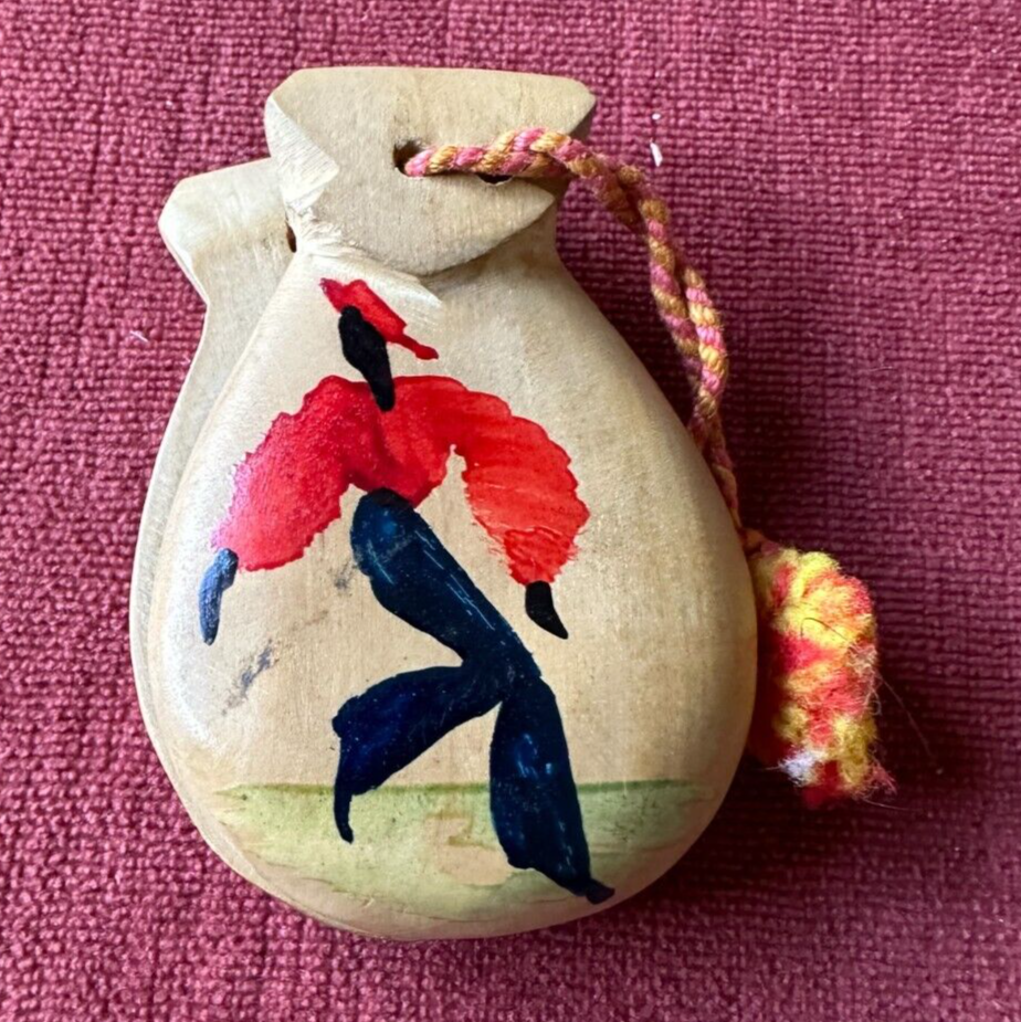 Wooden Cuban Castanets Authentic