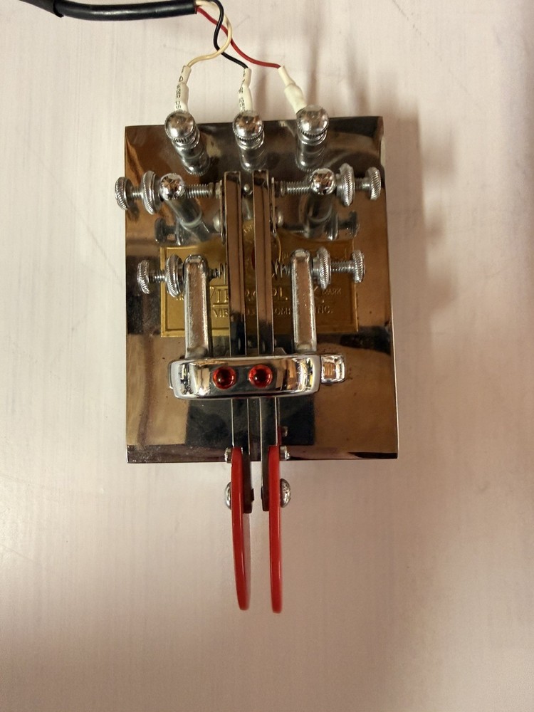 Vibroplex lambic Deluxe Chrome Ham Radio Iambic Straight Single Key