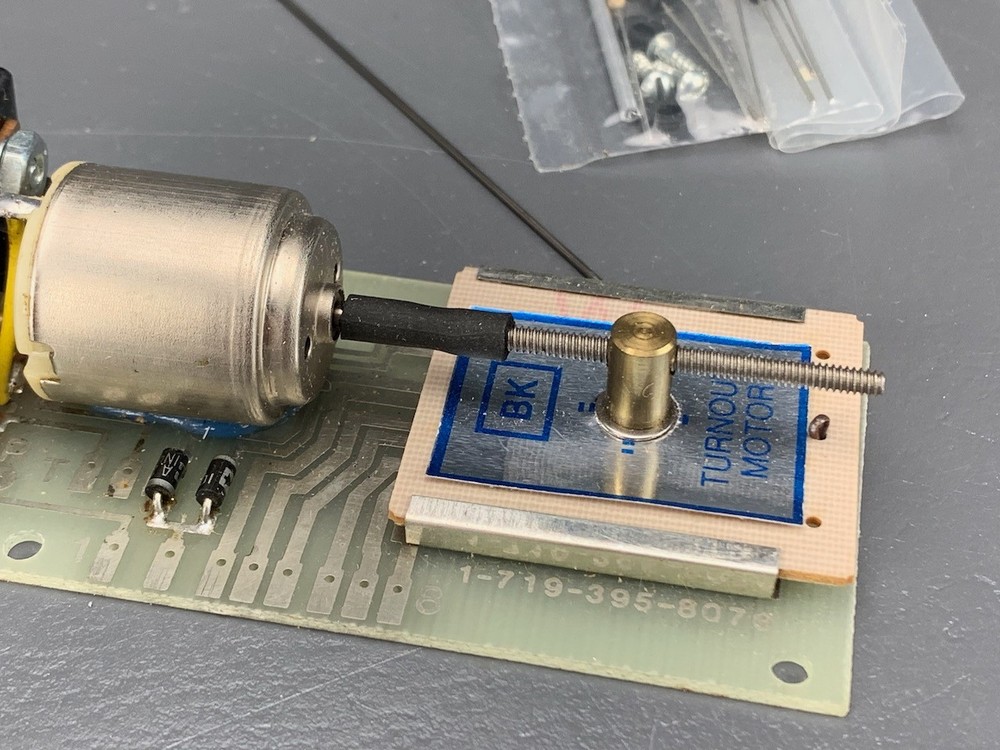BK Enterprises electronic turnout motor NOS E0156