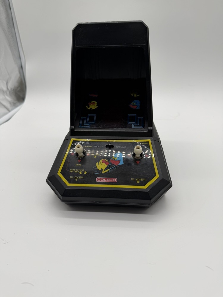 1981 Coleco Pac‑Man Tabletop Mini Arcade – Working – Cleaned & Restored – READ