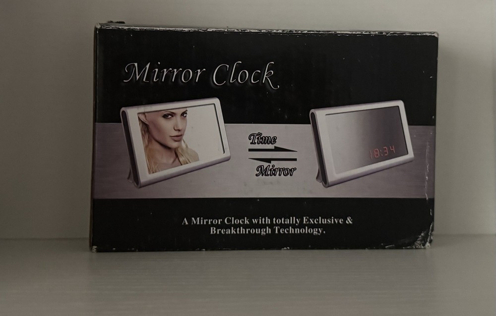 Mirror Clock With Totally Exclusive And Breakthrough Technology