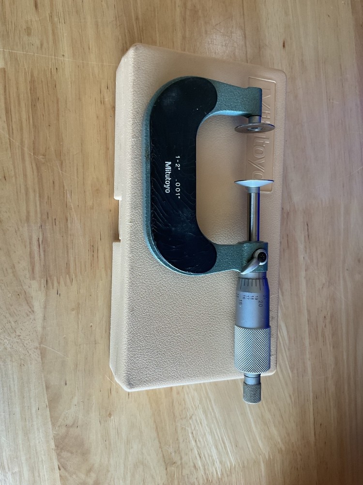 1”-2” Mitutoyo Disc Micrometer