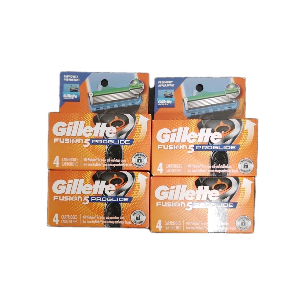 Gillette Proglide power Razor Blade 8 Refill Cartridges-