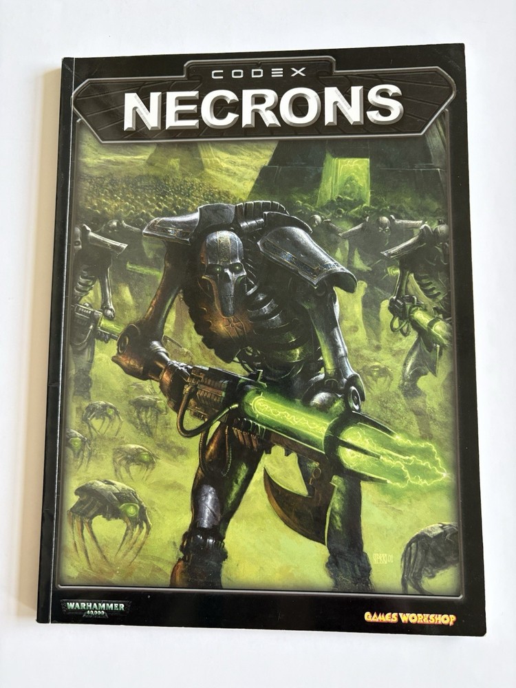 Warhammer 40K Codex Necrons Games Workshop 2002