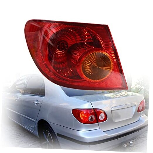 1-Pack LH Tail Light Assembly Replacement for 2003-2008 Corolla Driver Side