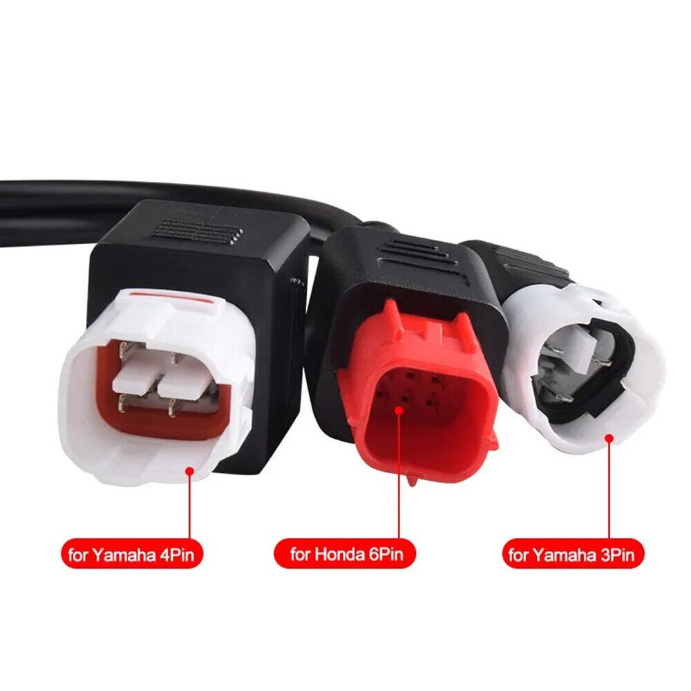 For Yamaha 3, 4 and 6 Pin OBD2 Diagnostic Cable OBD Error Code Reader Adapter