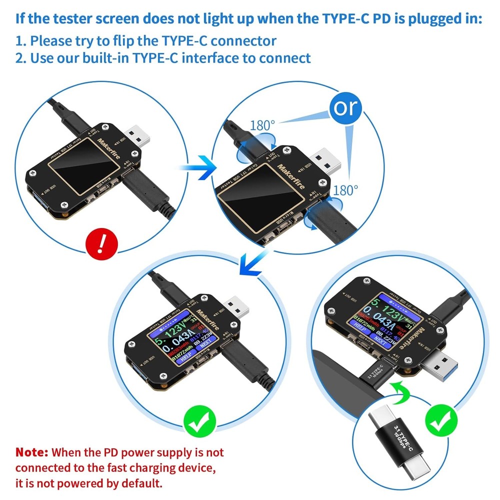 USB Multimeter USB Voltmeter Ammeter Load Tester