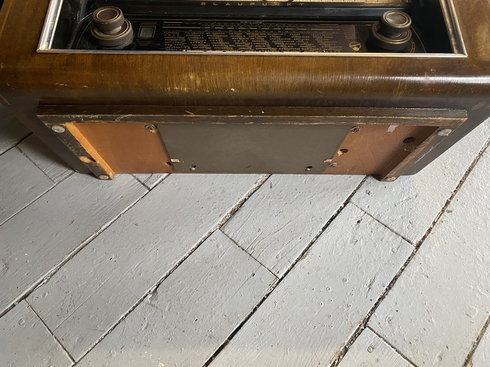 Nizza 3D H1054 3 Lautsprecher Radio Works!! 1954-55