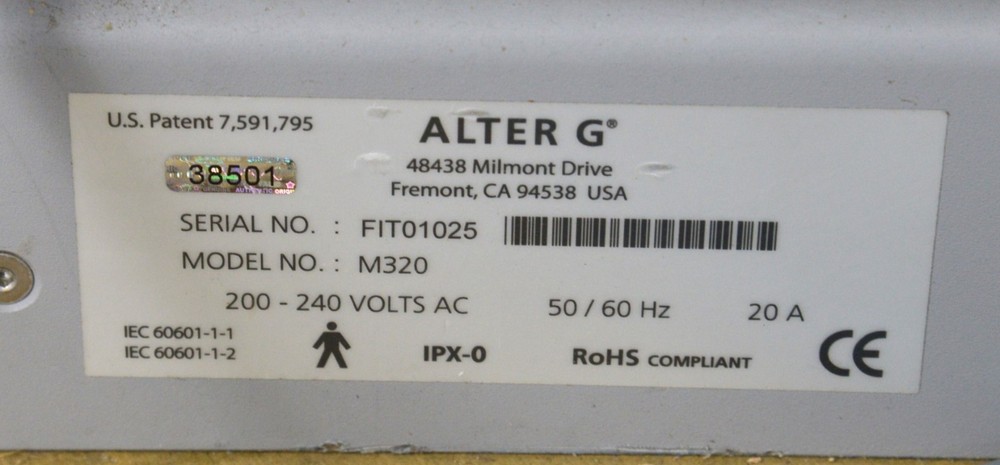 Alter G M320 Anti-Gravity Treadmill