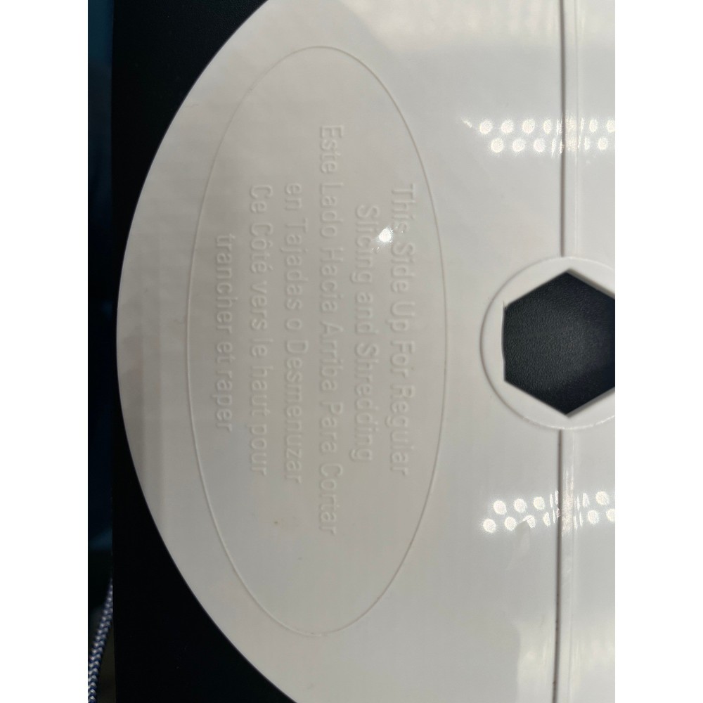 Black & Decker Quick 'n Easy Plus Food Processor Discharge Disc & Stem FP1400