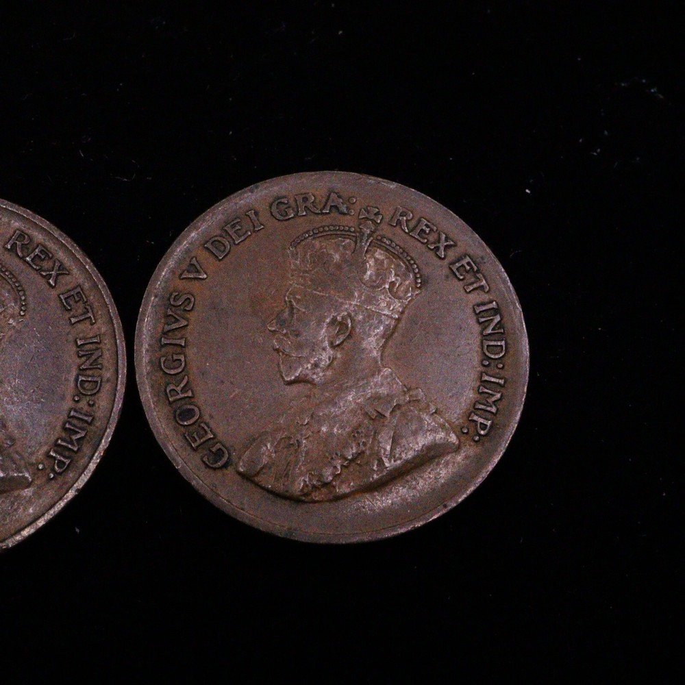 1933 & 1934 Canada One Cents