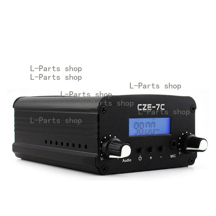 1PC for Long Range Stereo Broadcast Station Radio 7W Wireless FM Transmitter