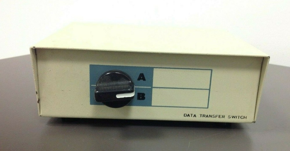 DB25 Manual Data Transfer Switchbox, USED