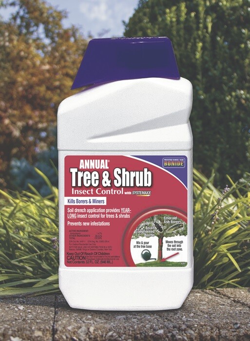 Bonide # 609 32 Oz. Systemic Annual Tree & Shrub Insect Control Concentrate