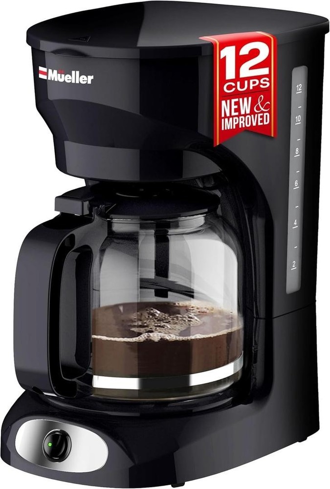 Mueller 12 Cup Coffee Maker Drip Machine Auto Shut Off Keep Warm