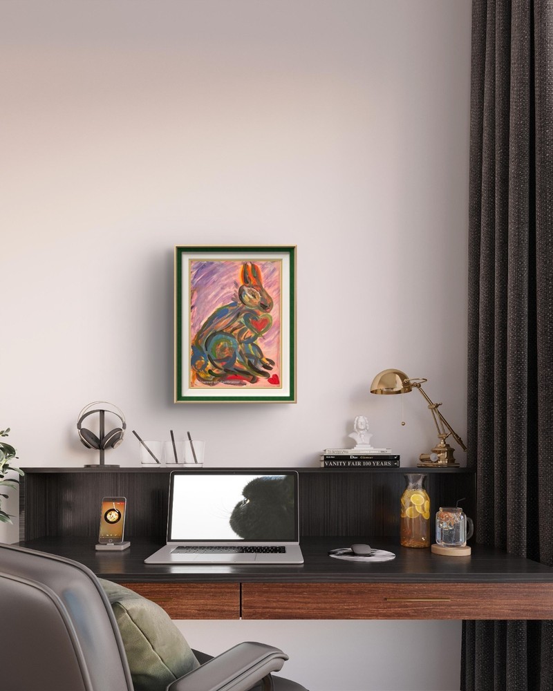 BLESSED#936C 12x9 Canvas Original Art Neo Abstract Expressionism