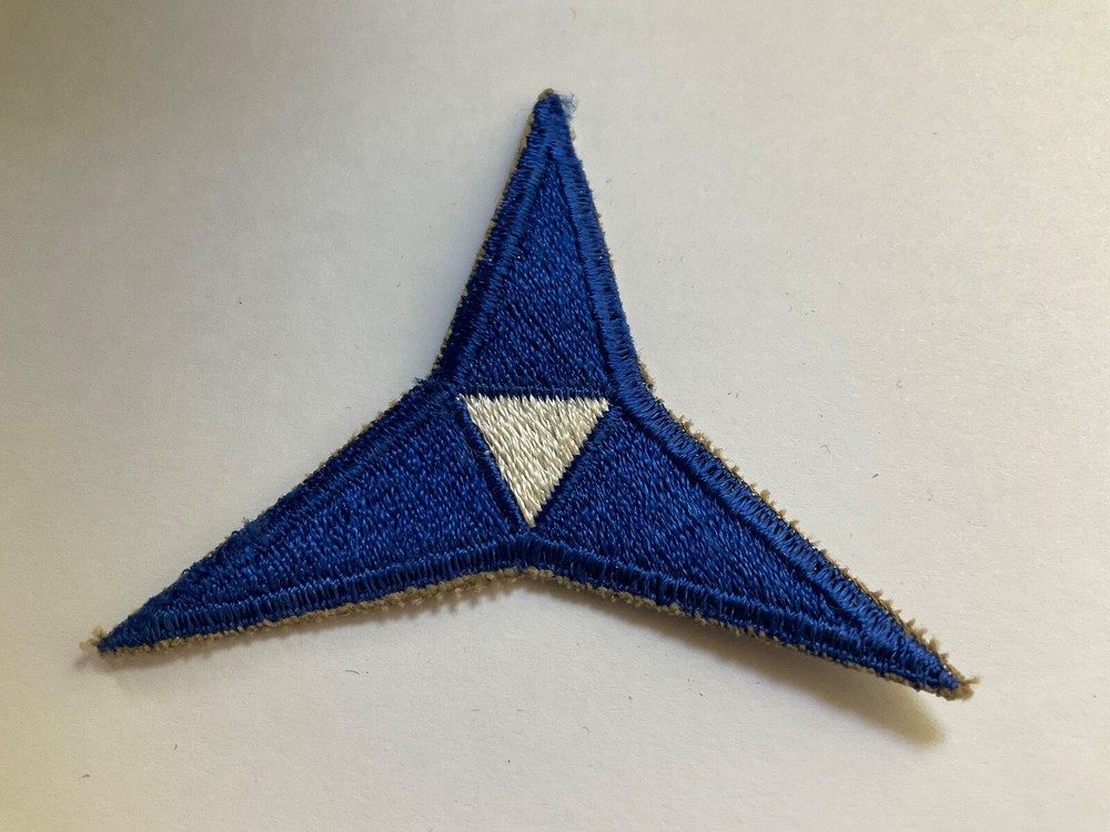 3rd Corps, US Army Patch, Cut Edge, Snow Back