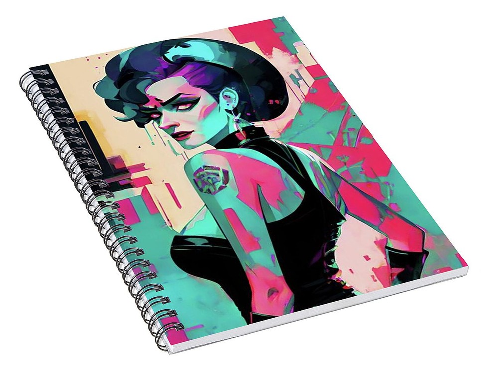 Kelly Spiral Notebook Blank Notebook Lined Journal 8 x 6 Notebook