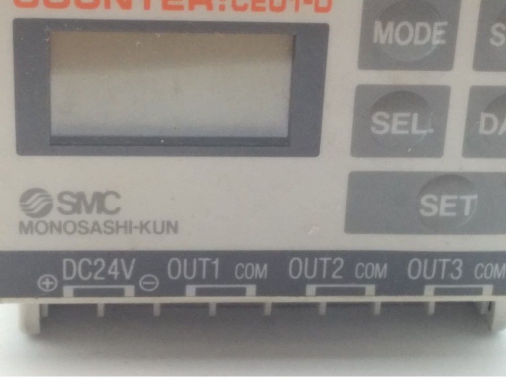 SMC CEU1-D COUNTER, MONOSASHI-KUN