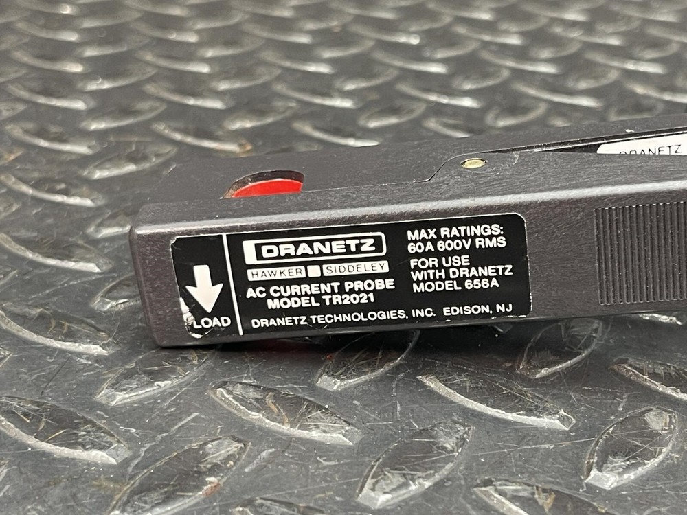 Dranetz TR2021 AC Current Probe 600 Amp