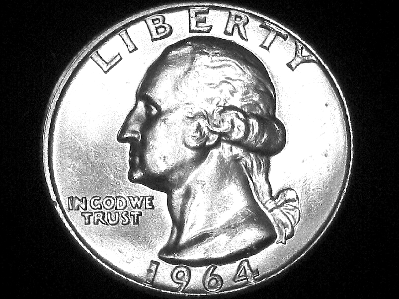 1964-D Washington Quarter --- Gem Uncirculated