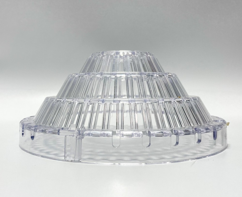 Safety Technology Smoke Detector Guard Polycarbonate Flush Open Back, 9"x 3 3/4"