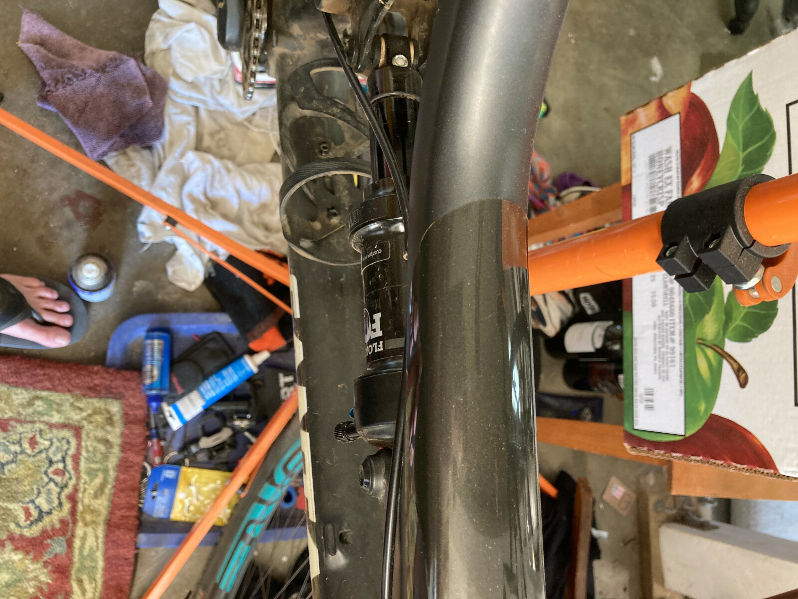 3M Helicopter Tape Clear Bike Frame Protection 2 inch wide $ 20 for 4 feet