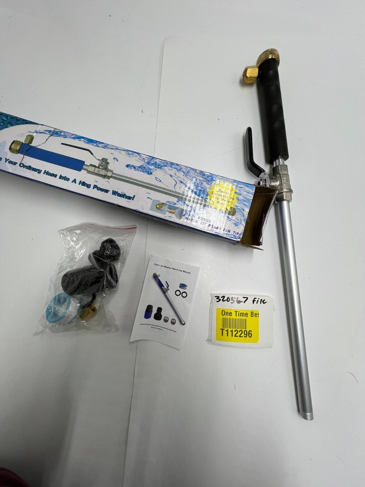 Water Jet Cleaning Solution Washer Tool with Hose Quick Connectors Durable