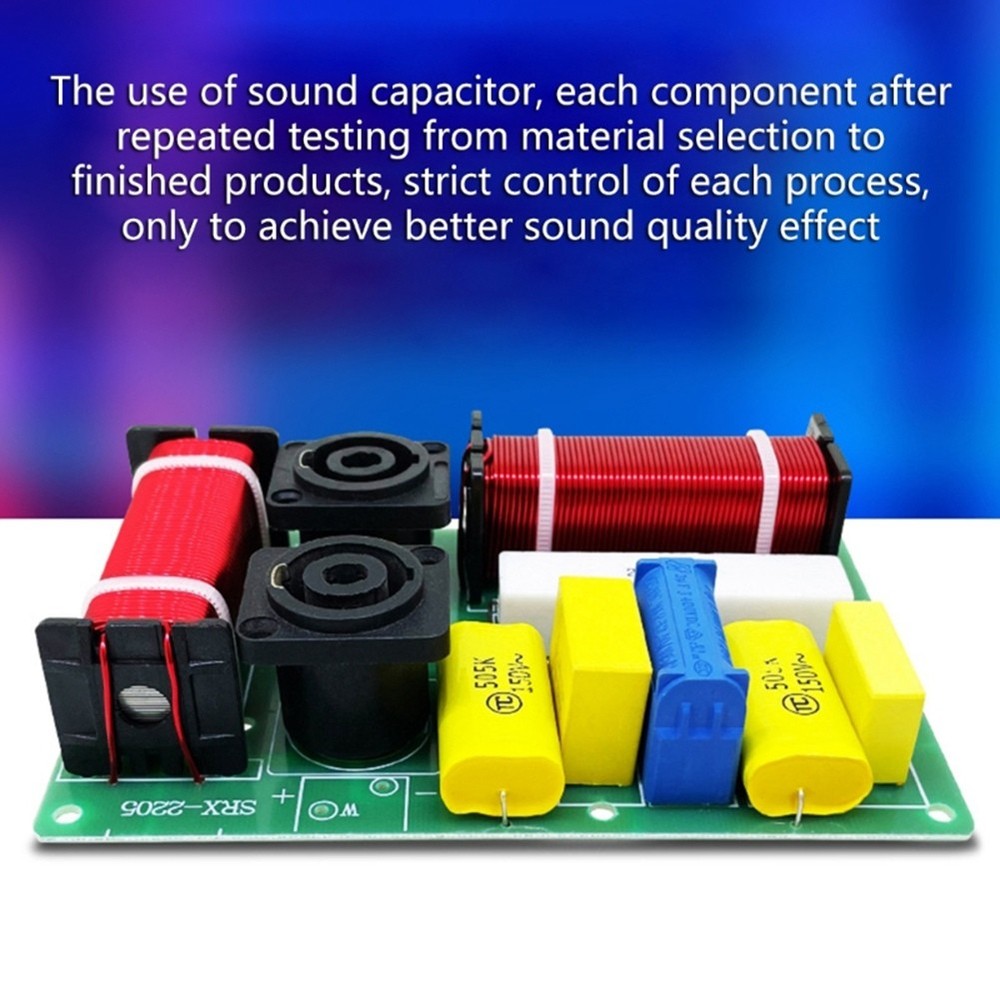 2 Way Audio Divider Crossover Frequency Divider Module Treble HiFi1856