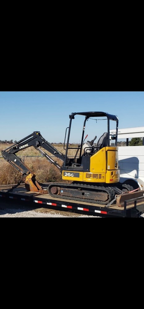 John Deere 26G Mini Excavator