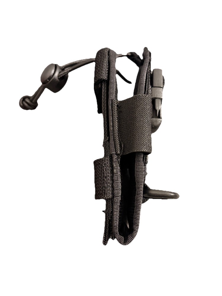 Python 1500088 Adjustable Radio Holster Black