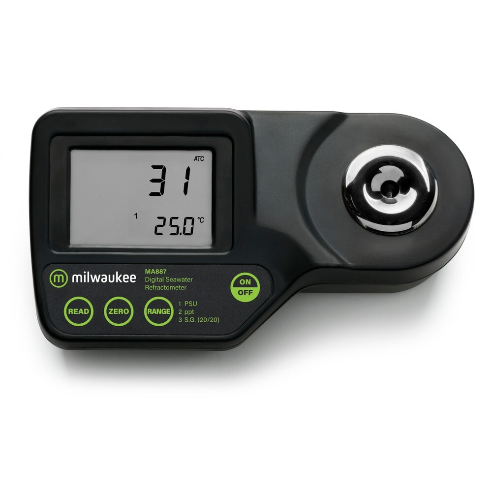 Milwaukee MA887 Digital Salinity Tester Refractometer