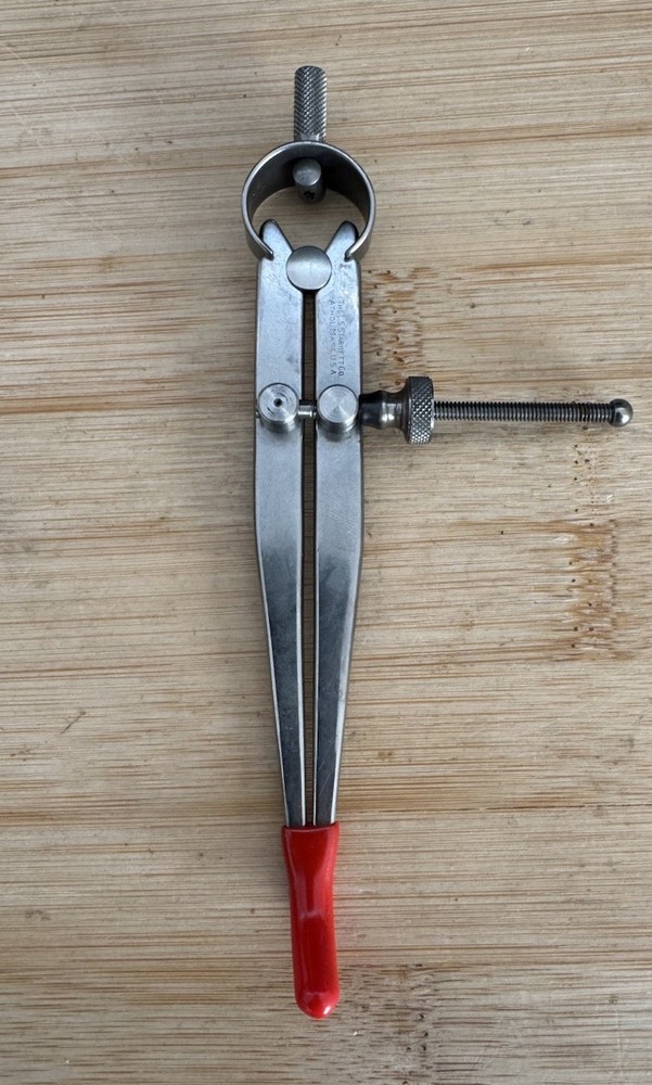 Starrett 83A-4 Yankee Spring-Type Dividers Solid Nut 4" NOS