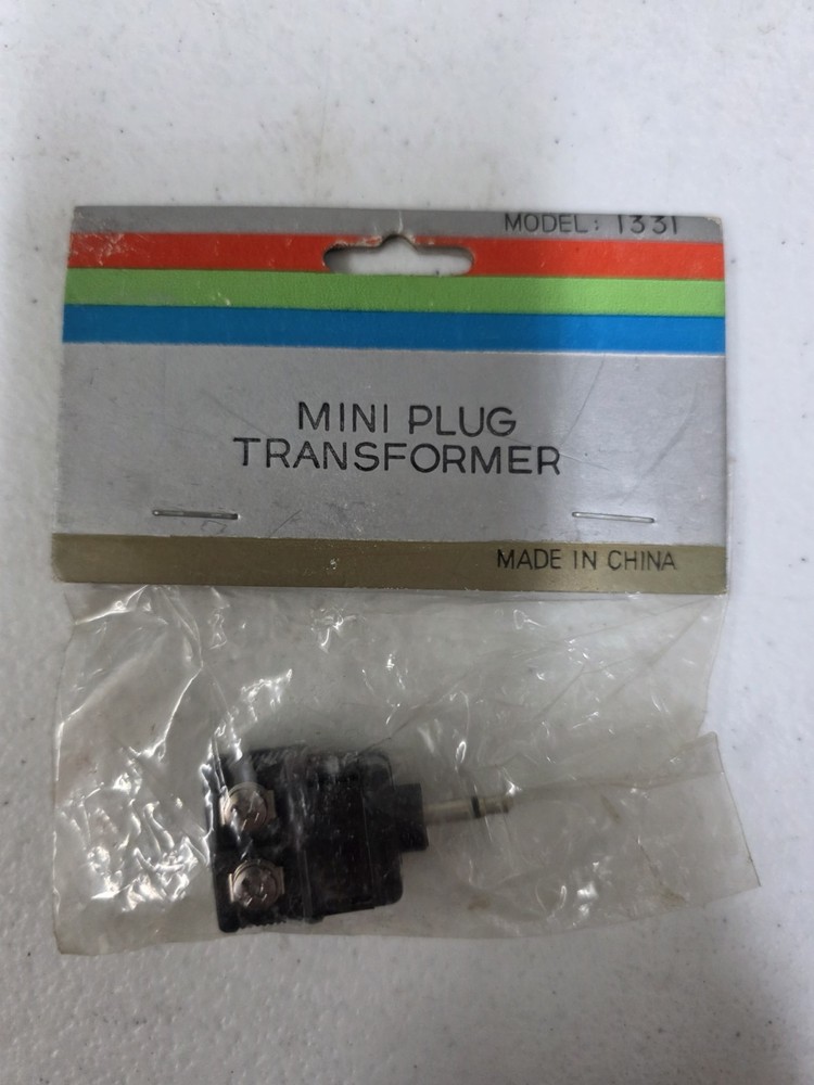 Mini Plug Transformer Model 1331