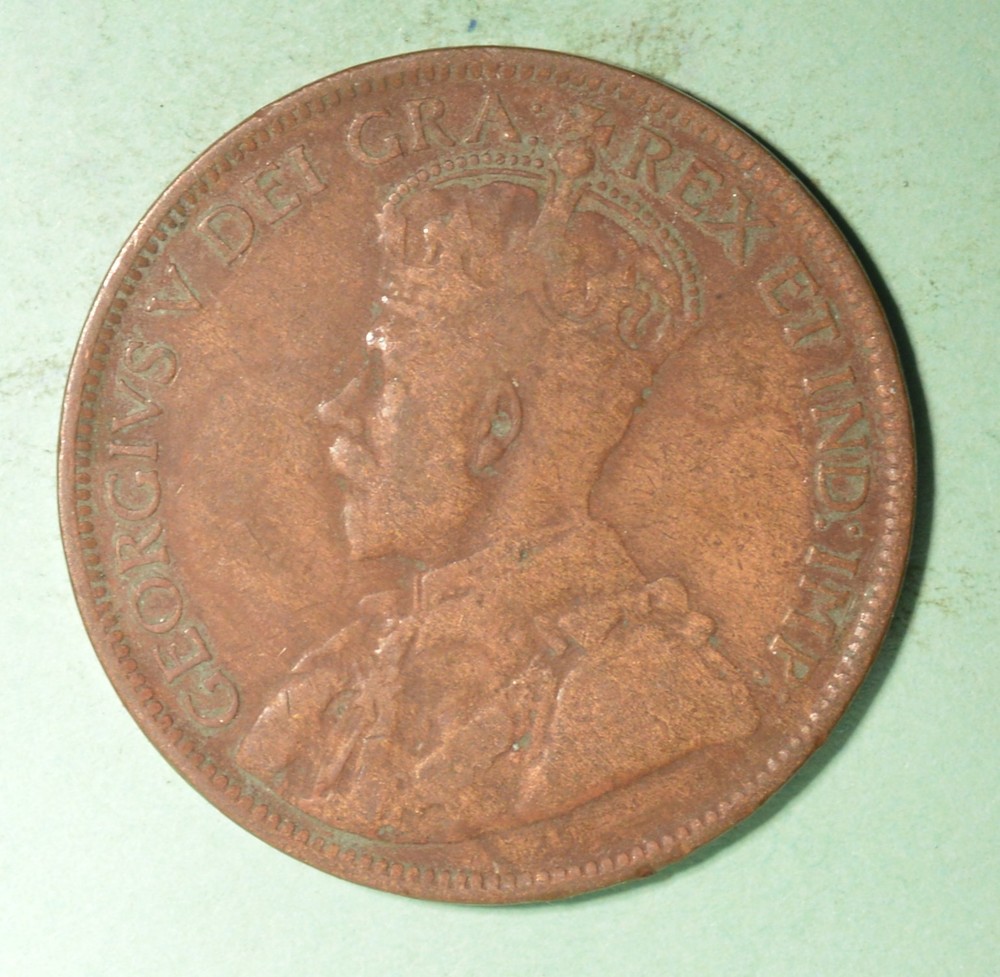 1916 - Canada Large Cent - INV# X-219