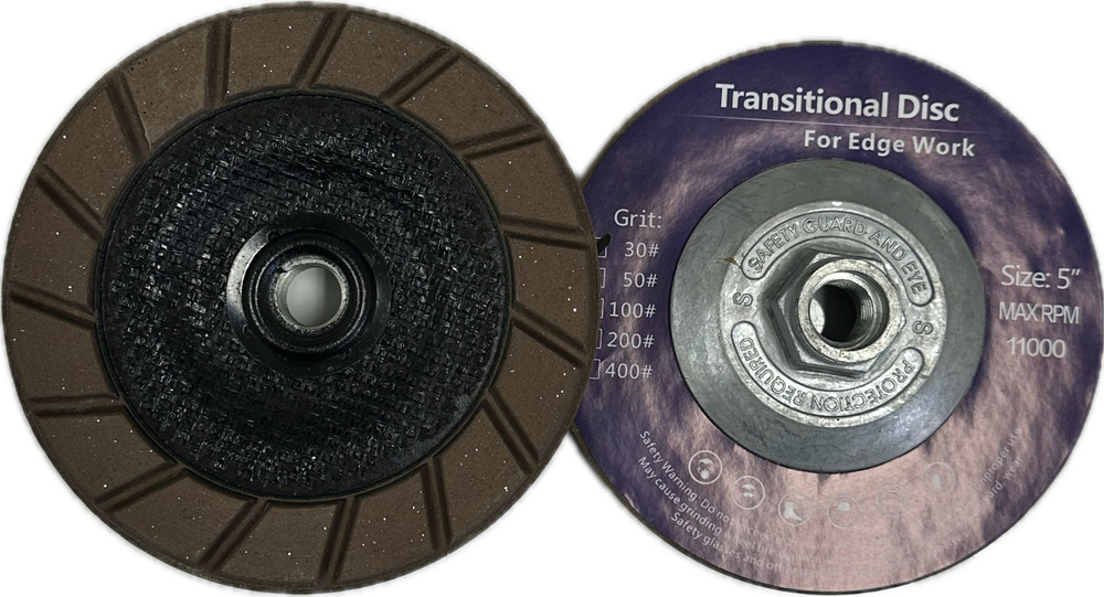 5' / 7' Hand Grinding Transitional Cup Wheel.