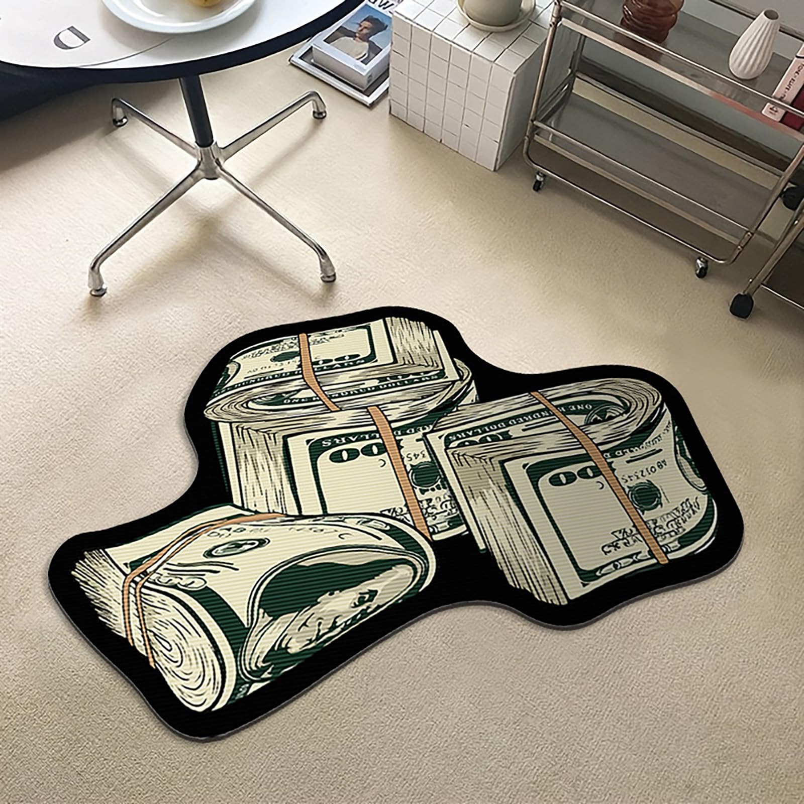 Money Rug, Money Rug for Bedroom, Money Rug 100 Dollar Bill, 100 Dollar Bill Rug