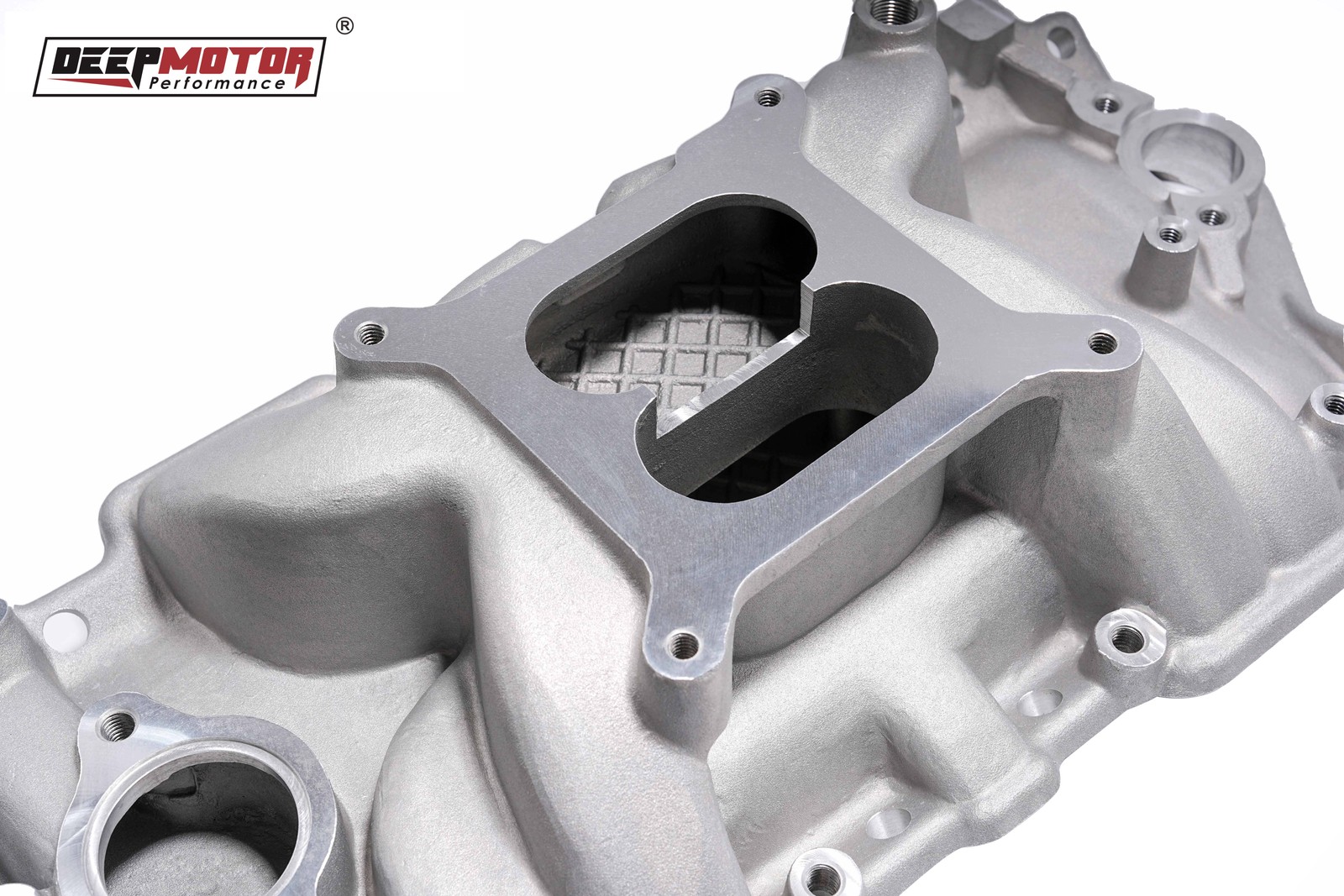 Deepmotor intake manifold Dual Plane for SBC Small Block Chevy 350 400 1956-1986