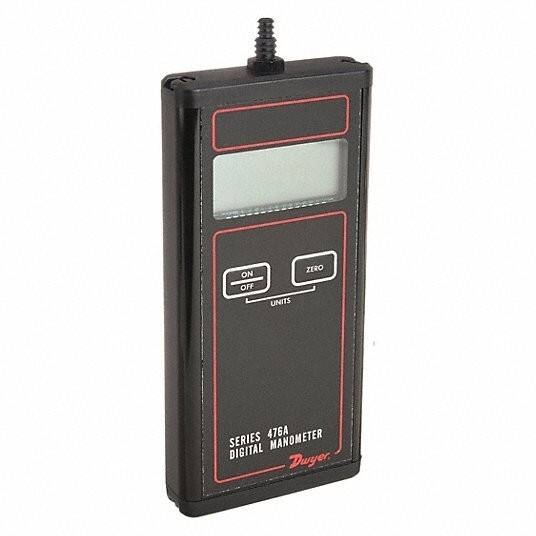 Dwyer 476A-0 Single Pressure Digital Manometer