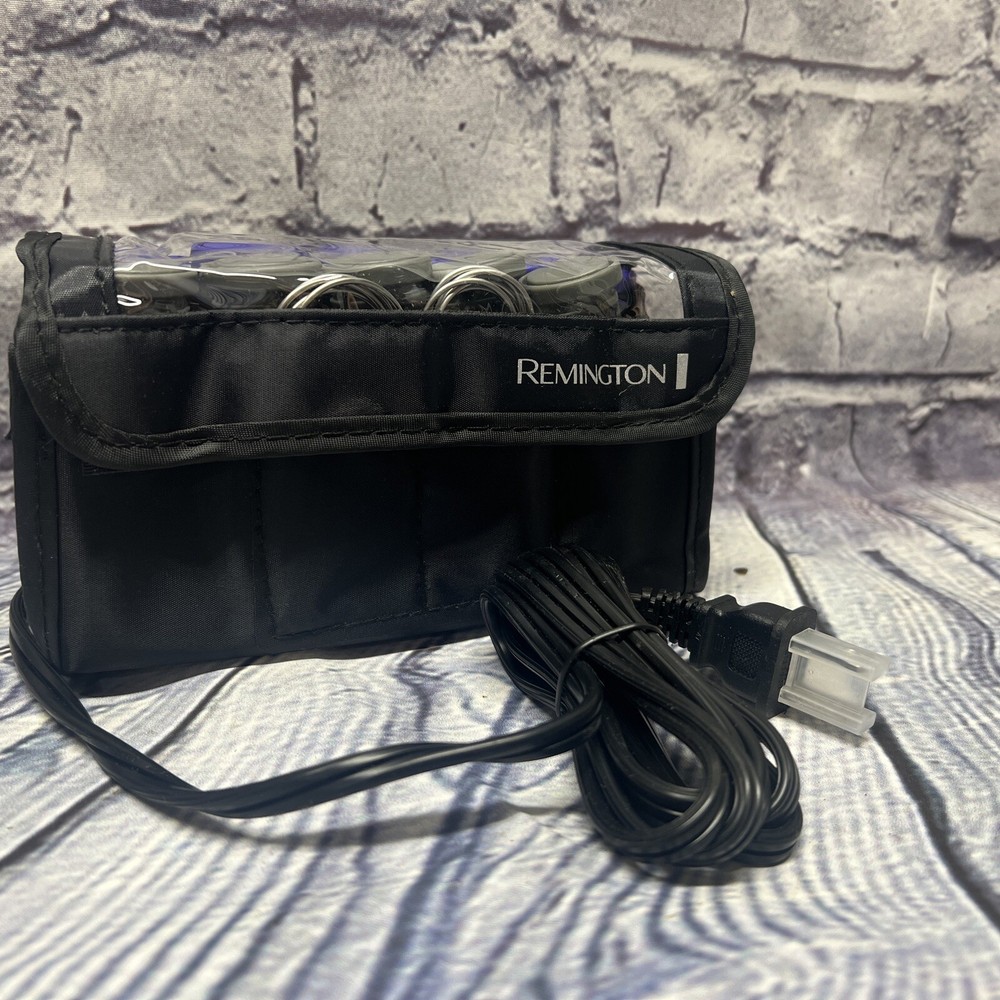Remington Compact Ceramic Ionic Hot Rollers w/Travel Case Prem Model NIB Opened