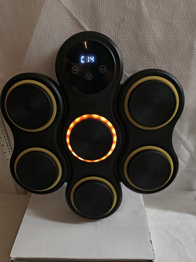 Music Boxing Machine, Interactive Punching Trainer Bluetooth Boxing Training Pad