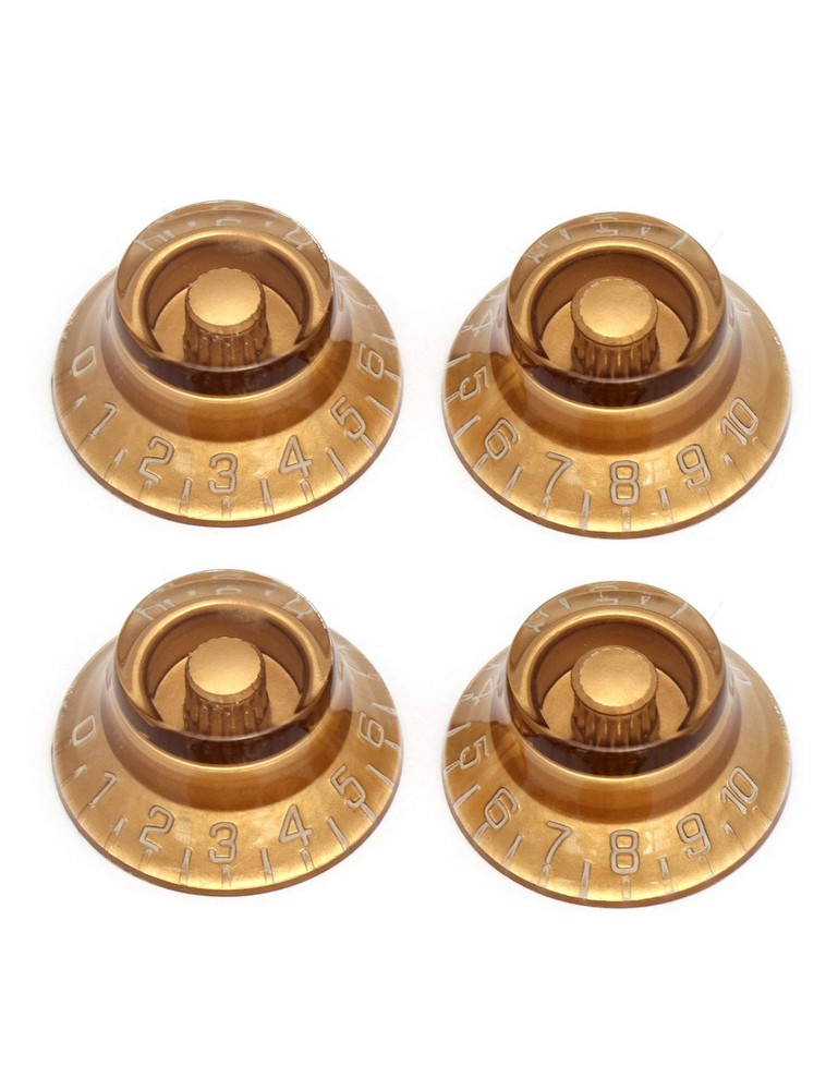 Metallor Electric Guitar Top Hat Knobs Speed Volume Tone Control Knobs Compat...